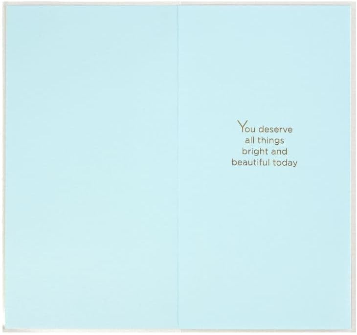 Tiered Flower Cake Birthday Card, NIQUEA.D