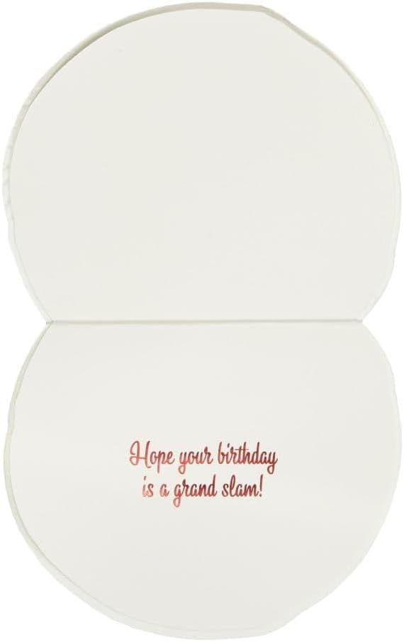 Die Cut Baseball Birthday Card, NIQUEA.D
