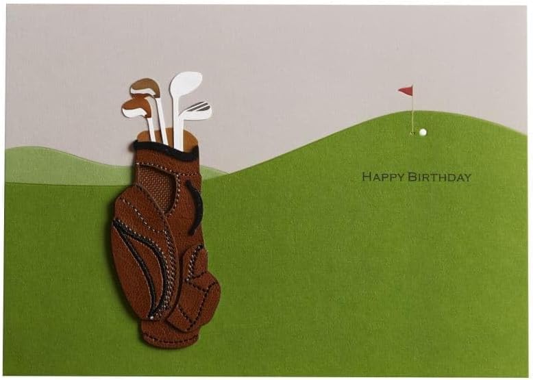 Golf Birthday Card, NIQUEA.D