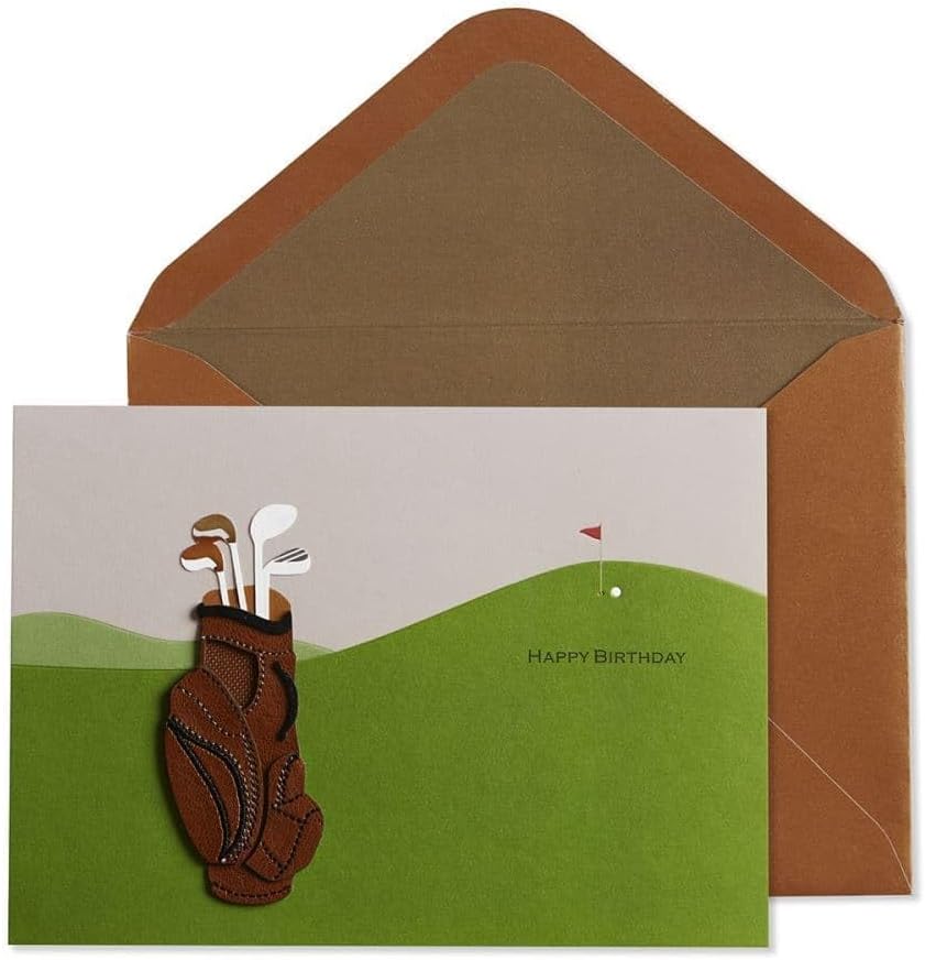 Golf Birthday Card, NIQUEA.D