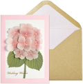 Vellum Hydrangea Wedding Card, NIQUEA.D