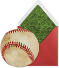 Die Cut Baseball Birthday Card, NIQUEA.D