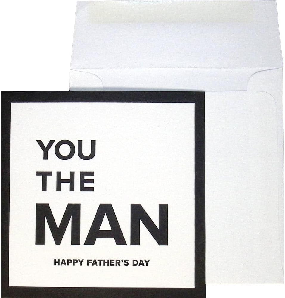 You the Man Father's Day Card, NIQUEA.D