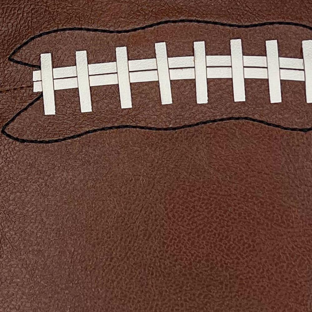Die Cut Football Birthday Card, NIQUEA.D