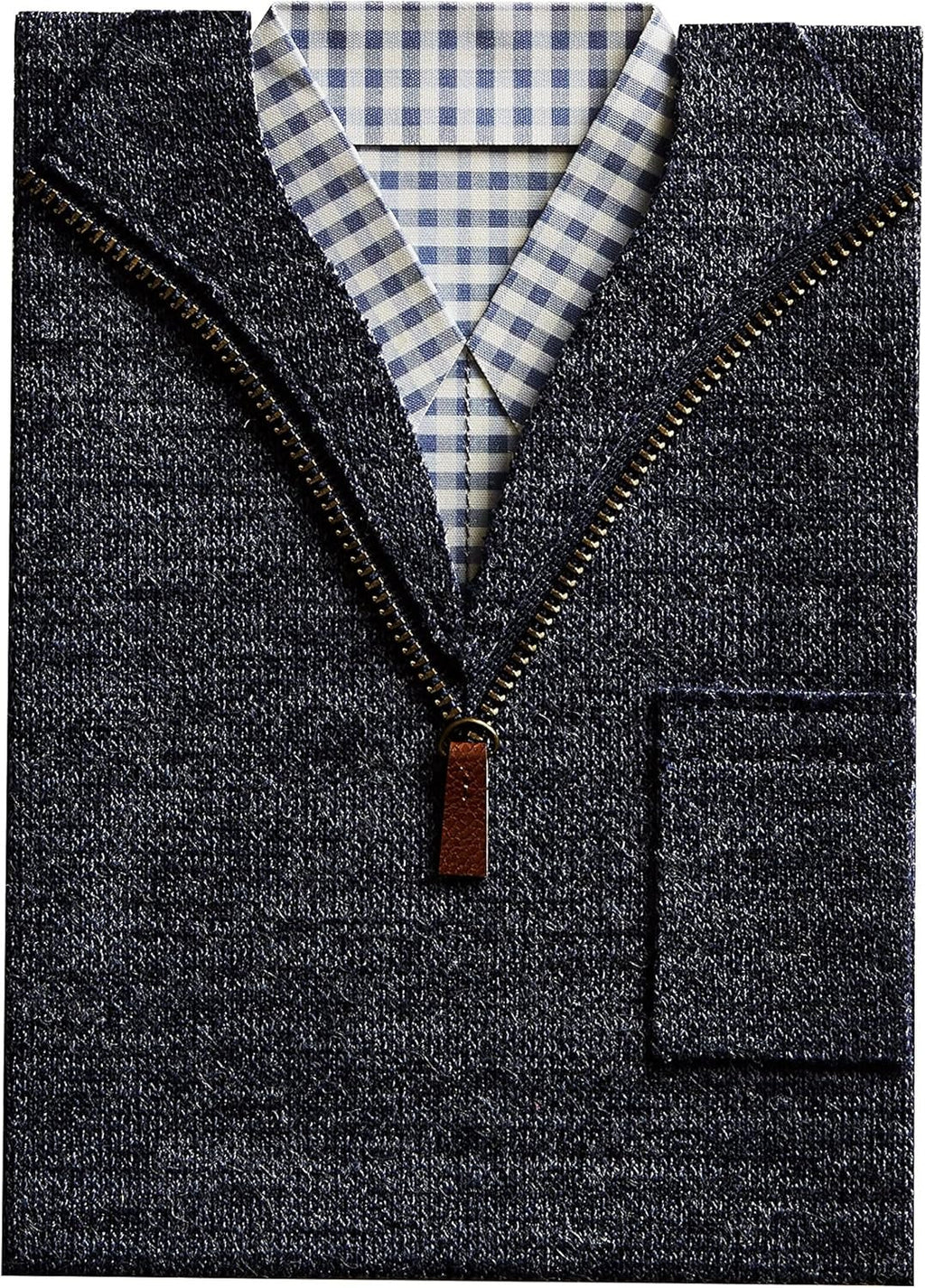 Checkered Shirt Birthday Card, NIQUEA.D