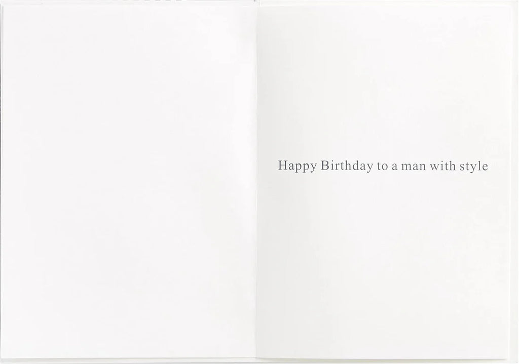 Checkered Shirt Birthday Card, NIQUEA.D