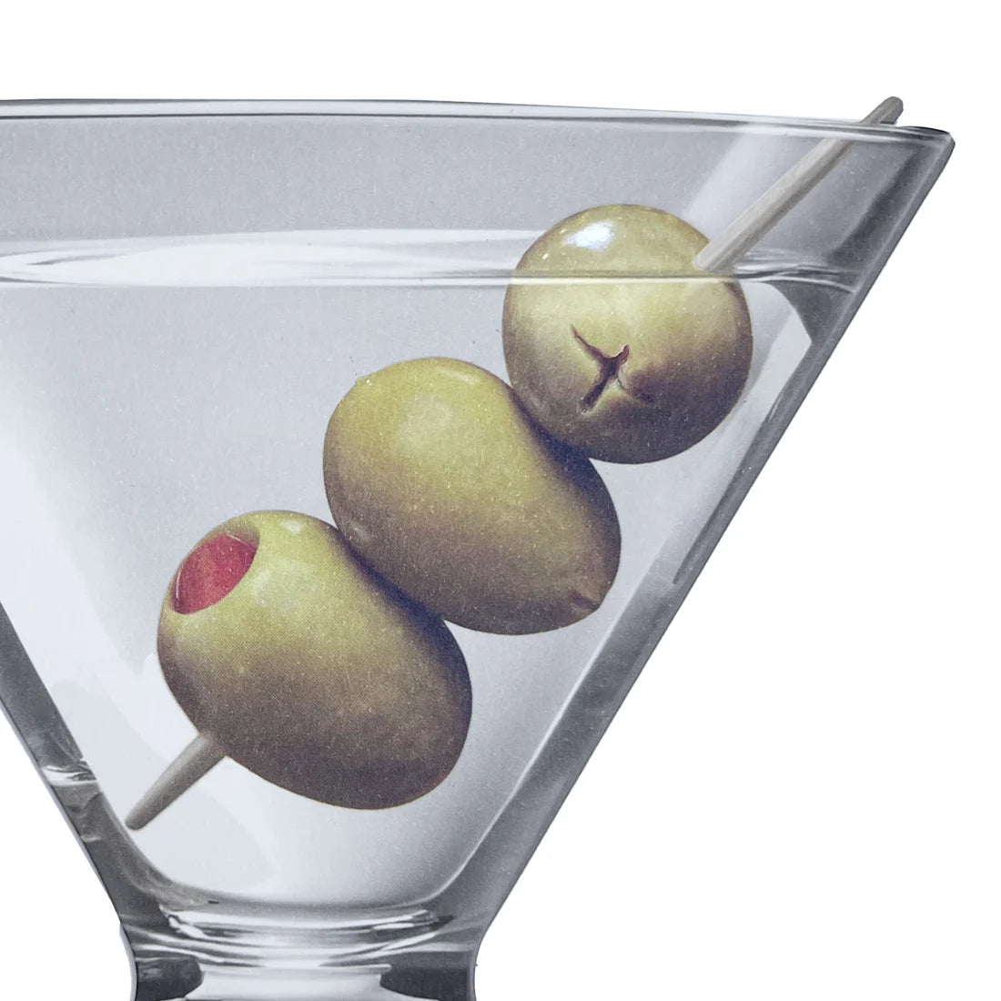 Die Cut Martini Birthday Card, NIQUEA.D